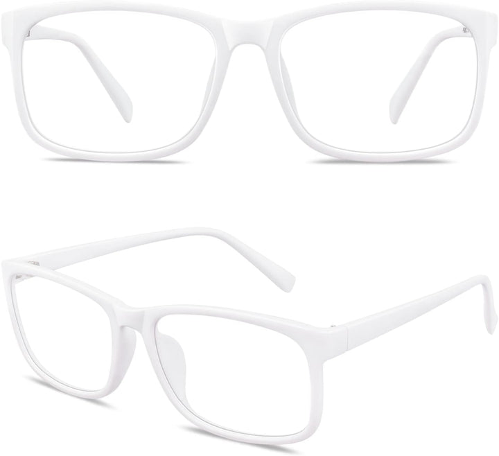 CN12 Fake Glasses Women Men Casual Fashion Square Clear Lens Glasses 100% UV400 Protection