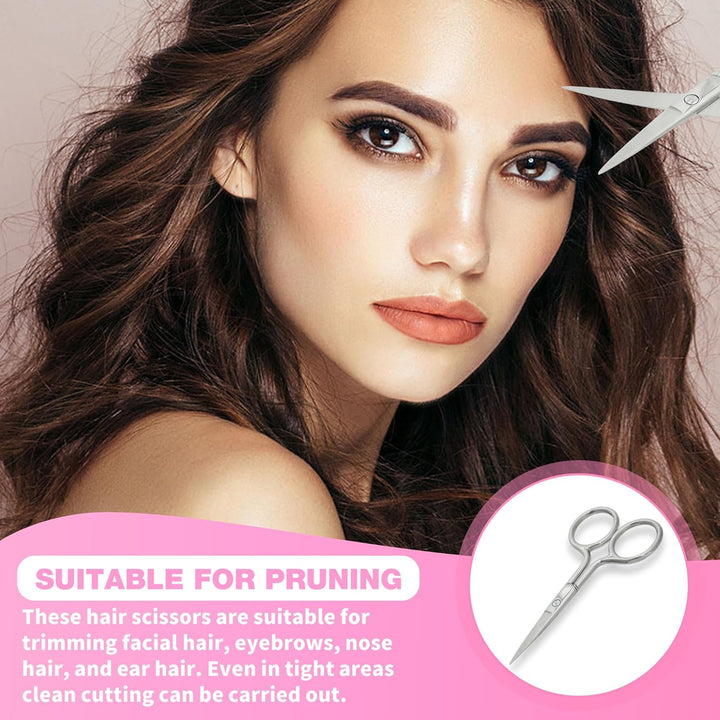 1 Pcs Dual Blade Grooming Tool Set-Grade Stainless Steel Trimmer for Face Trimming, Beard, Nose and Eyebrows