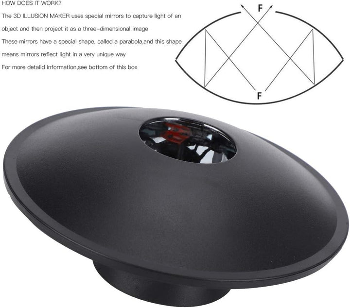 3D Mirascope Optical Image Projection Desk Toys Hologram Image Creator