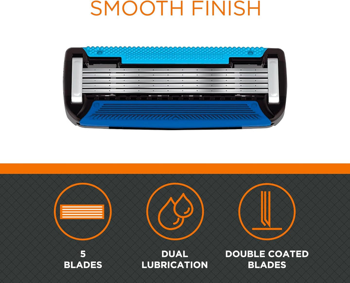 Male 5 Blade Men'S Razor with 5 Count Refill