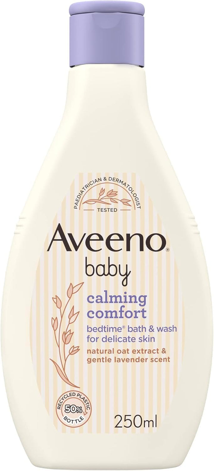 Calming Comfort Bedtime Lotion (1 X 150Ml), Calming Lavender Scent & Prebiotic Oatmeal Baby Lotion, Gentle Formula, Hydrates and Helps Protect Delicate Skin, Moisturises Skin for 24 Hours