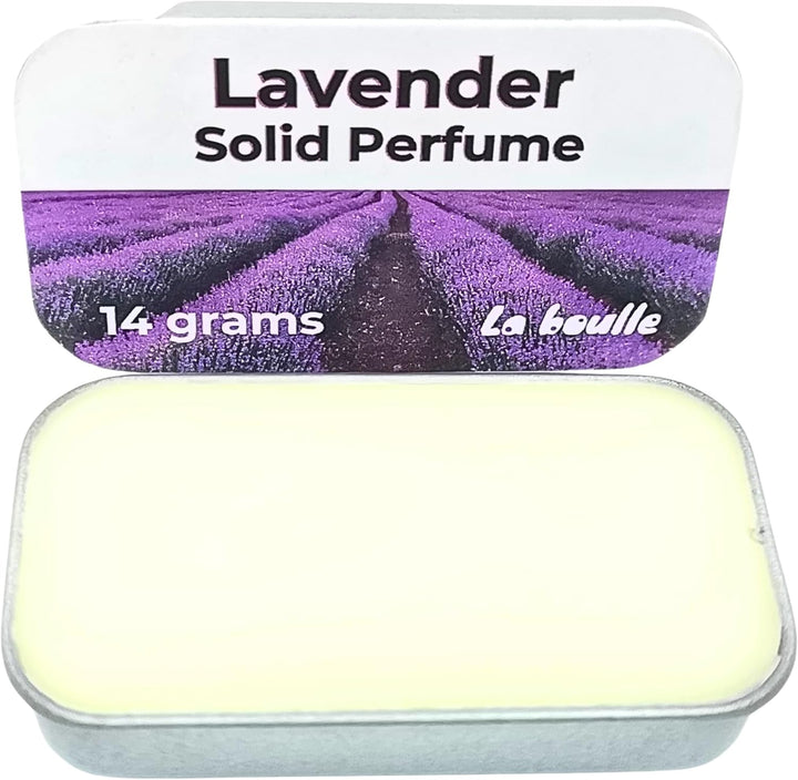 Cooling Solid Natural Perfume Balm. for Sensitive Skin. Handmade in UK.