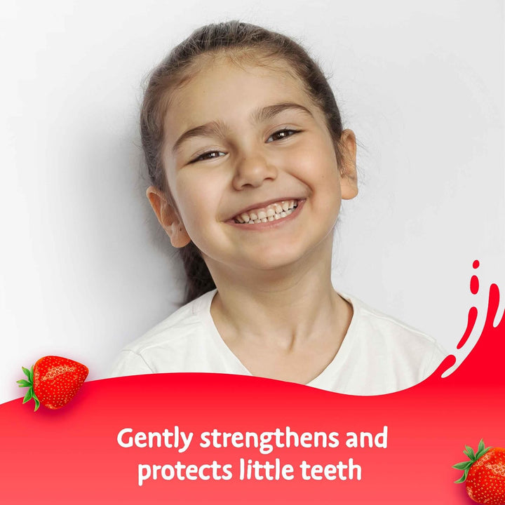 Paw Patrol Splash Toothpaste 3-8 Years, Kids Toothpaste, Strawberry Flavour, 75Ml