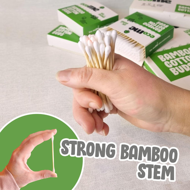 100 Bamboo Cotton Buds | Cotton Buds | Ear Cotton Buds | Qtips | Cotton Swabs