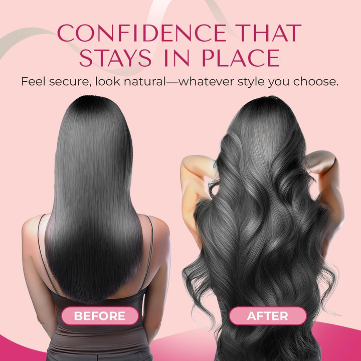 144 Pcs Hair Extension Tapes Double Sided Ultra Hold - Tape Hair Extensions, Tape Extensions Hair Tape, Hair Tapes, Tape-In Extension Retape, 4 X 0.8Cm Pre Cut Tabs