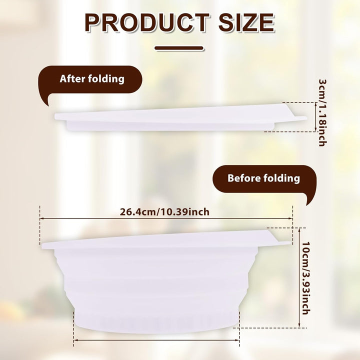 Face Bowl for Ice,Silicone Face Ice Bath Bowl with Built in Tray, Foldable Facebowl with Built-In Icetray, Portable Quick Cooling Facial Washing Basin for Soothe Skin Home Use or Travel (Purple)