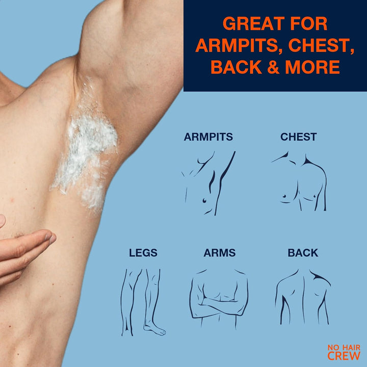 Body Hair Removal Cream – Depilatory Cream. Made for Men, 200 Ml