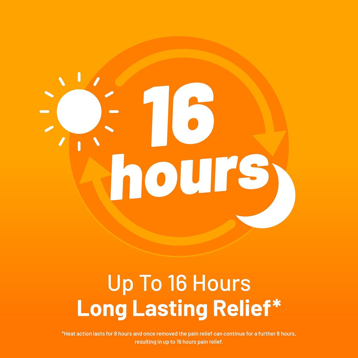 Back Pain MAX Size Direct-To-Skin 2 Patches