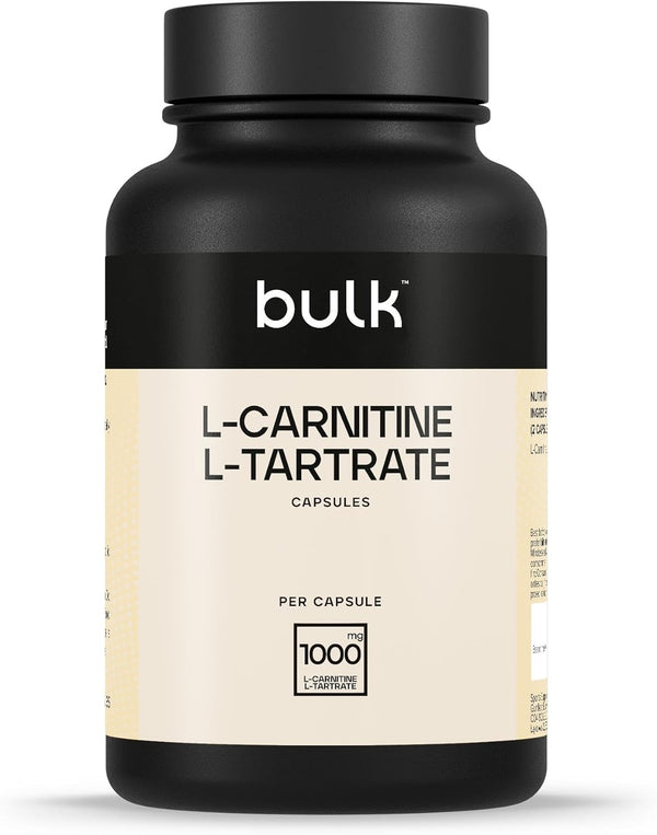 L-Carnitine, L-Tartrate Capsules, 1000Mg, Pack of 90