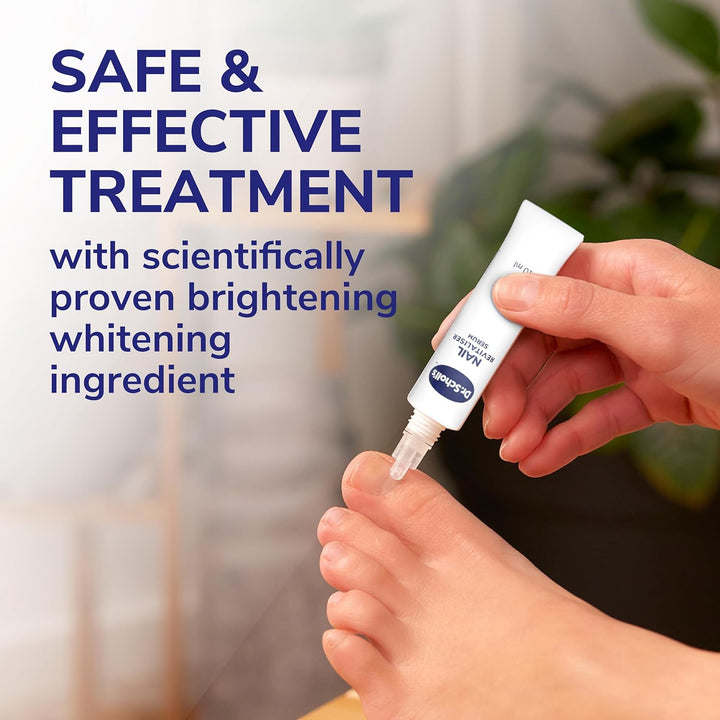 Nail Revitaliser Serum 10Ml - Visible Results in Just 2 Days, Triple Action: Brightens, Smooths and Moisturises, Nails and Toenails Damaged by Fungal Nail