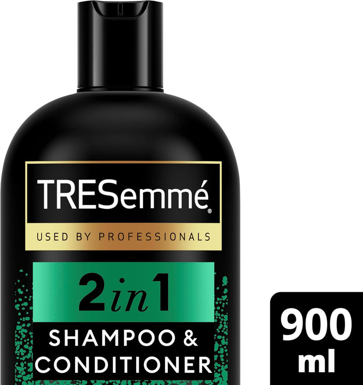 Replenish & Cleanse 2 in 1 Shampoo & Conditioner with Multi-Vitamin Cleansing Shampoo for All Hair Types 900 Ml