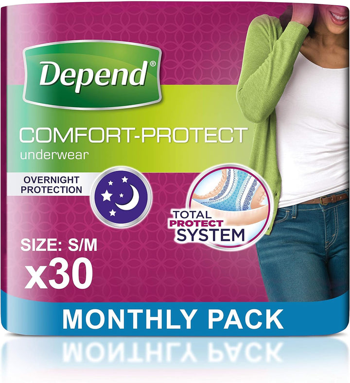 Comfort Protect Incontinence Pants for Women, Extra-Large - 27 Pants