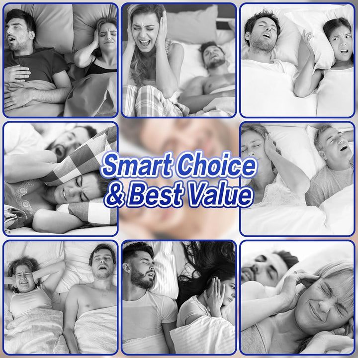 Anti Snoring Devices for Sleep,Adjustable anti Snoring Device Mouth Guard,Sleeping Snore Stopper Mouthpiece,Anti Snore Mouthpiece Device Stop Snoring Aids for Women Men (Blue)