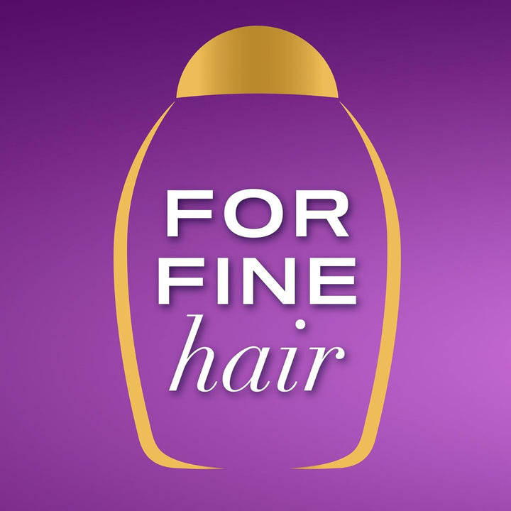 Biotin and Collagen Volumising Hair Shampoo, Thick and Full, with Vitamin B7 Biotin, and Collagen, for Fine Hair, Sulfate Free Surfactants, 385Ml