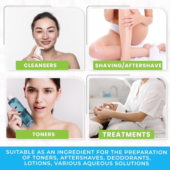 Alum Powder (Potassium Alum) – 50 Gr - 100% Natural | Ideal for Formulating Deodorants, Body Care and Aftershave Products.