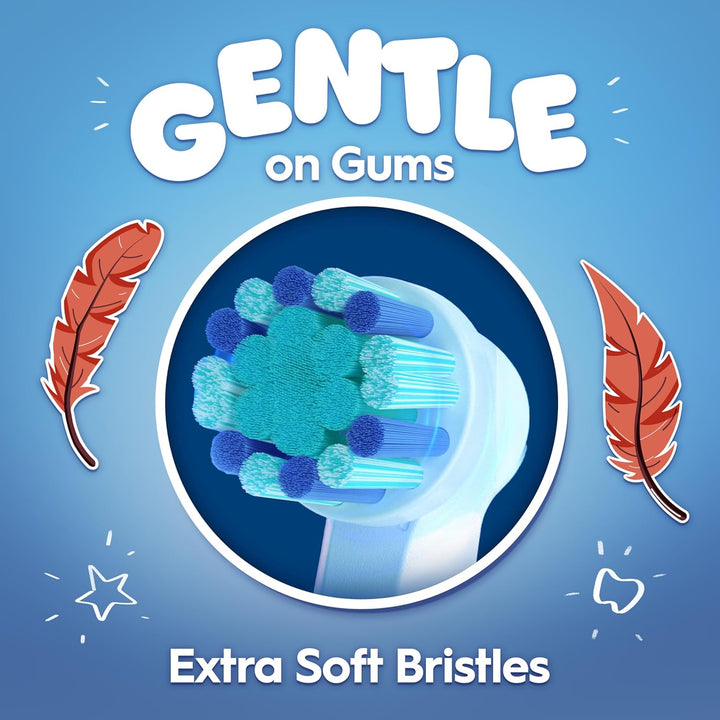 Pro Kids Electric Toothbrush, 1 Handle Featuring Disney the Lion King, 1 Toothbrush Head, 1 Travel Case, Designed by Braun, for Ages 3+