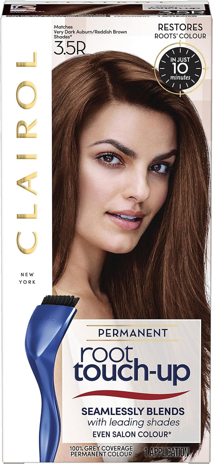 Root Touch-Up Permanent Hair Dye, 5 Medium Brown