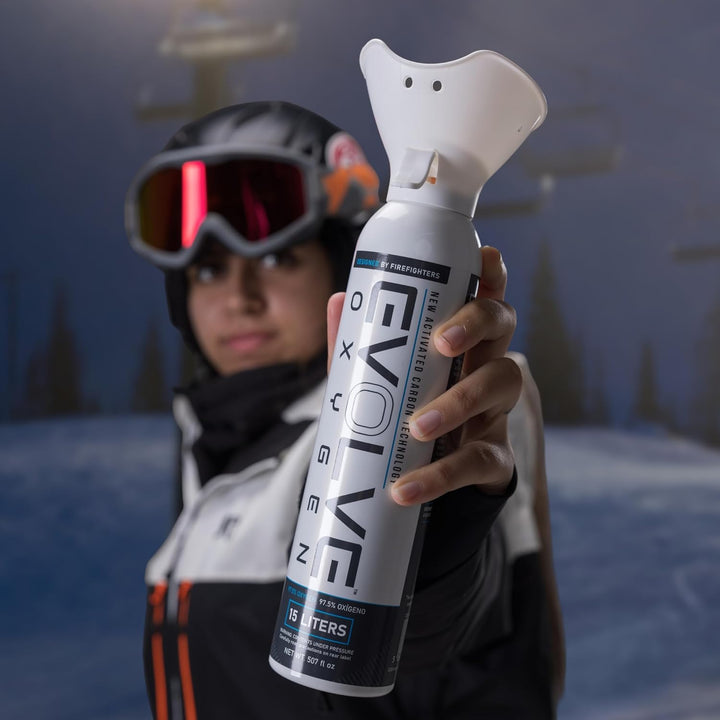 15-Litre Pure Oxygen Canister with Breathing Cup | Portable Oxygen Can | Ideal for Home Use and Outdoor Activities | Designed by Firefighters | Made in Britain | Pack of 2