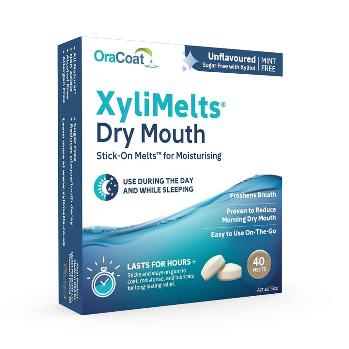 - Xylimelts - Dry Mouth - Mint Free - 40 Count