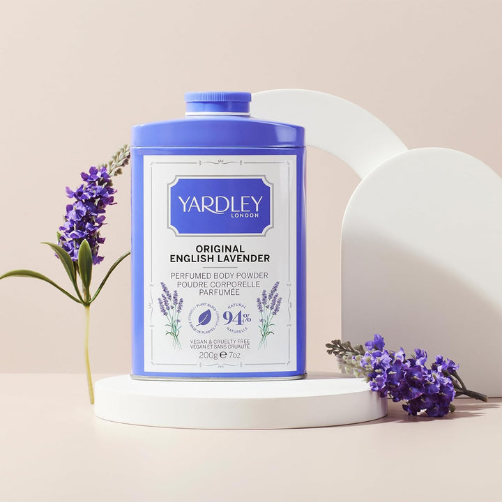 Original English Lavender Perfumed Body Powder, Original English Lavender Dusting Powder 200G
