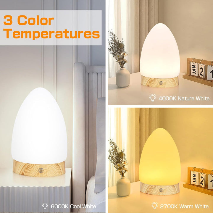 Sad Lamp, 10000LUX Light Therapy Lamp with 360° Effective Field, 3 Colors Temperature, 4 Timers,4 Brightness Levels&Memory Function, UV Free Sun Light Lamp for Home/Office(Vl-Tl-E9)