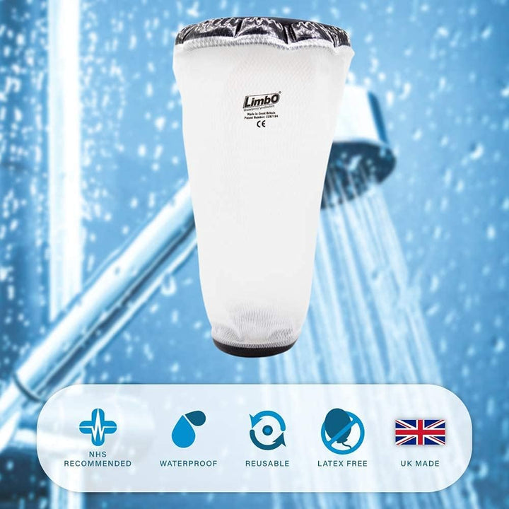 Dressing Cover for Shower, Adult Knee M86, 39 to 54 Cm above Knee Circumference