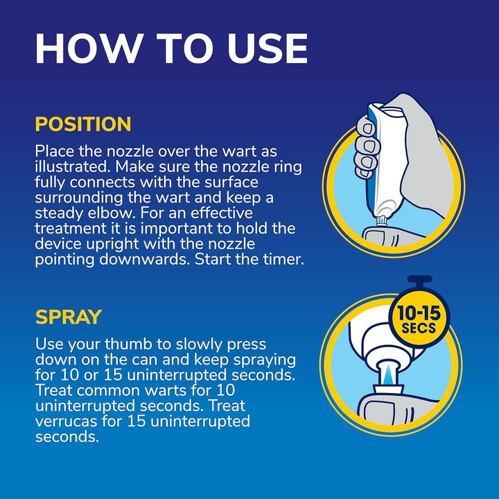 Freeze Away Max Verruca and Wart Remover for Hands and Feet - as Fast as 10 Seconds to Treat Warts and Verrucas, Safe for Children Aged 4 and Above