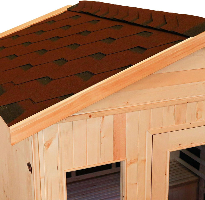 ® | DHARANI S5 OUTDOOR Full Body Steam Sauna for up to 5 Persons | Skin Care I Eliminate Toxins I Reduces Stress I Relaxes Muscles | Usb/Mp3/Bluetooth