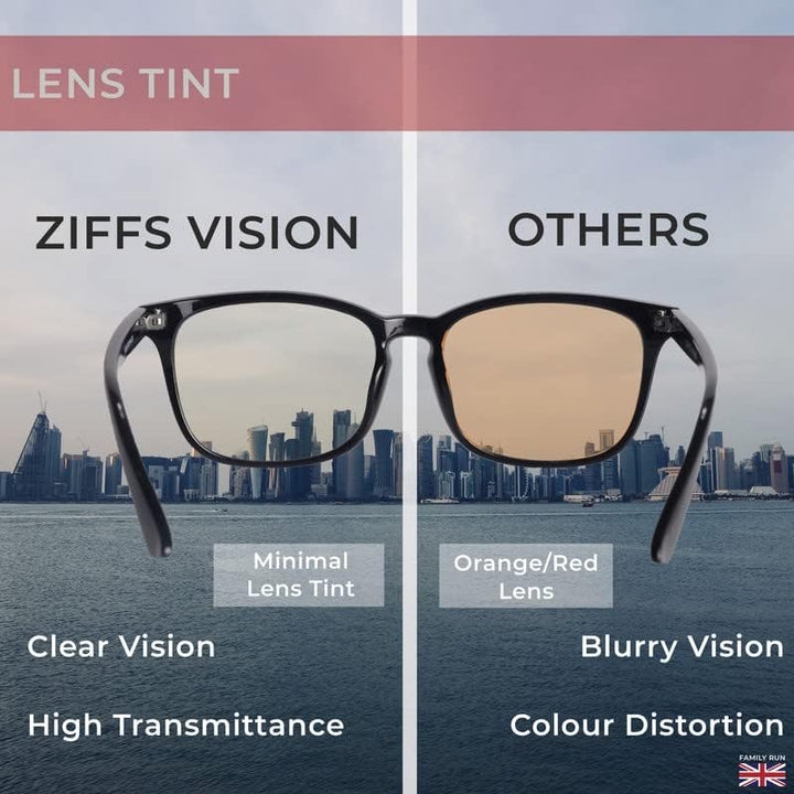 Blue Light Blocking Glasses - Gaming Glasses - Premium Magnetic Case & Accessories - Blue Light Glasses Women & Men - British Brand…