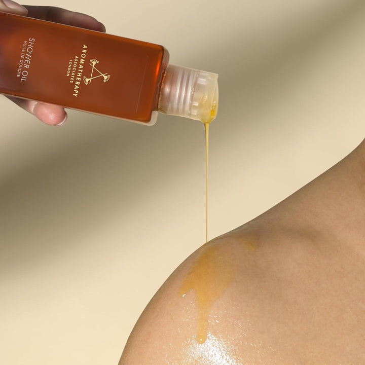 Revive Shower Oil 250 Ml, Energise & Awaken with Our Reviving, Therapeutic Essential Oil Blend of Grapefruit, Rosemary & Juniper Berry. Luxurious Oil-To-Milk Formula