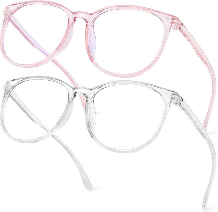 Blue Light Blocking Glasses, 1/2/3 Pcs anti Blue Light Computer Gaming Glasses for Women Men, Lightweight Reading Glasses anti Glare anti Eyestrain