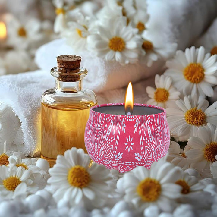 Candles Gifts for Women, Scented Candles Gifts Set,Soy Wax Aromatherapy Candle Gift for Birthady, Mother'S Day,Christmas,Bath, Yoga and Weddings, 4 Pack