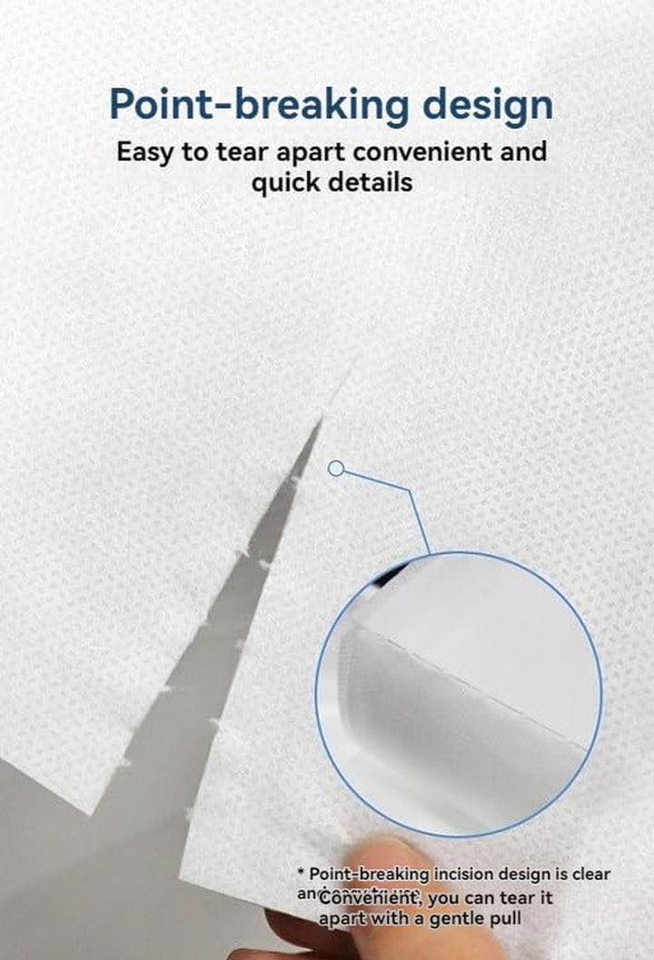 100Pcs Beauty Salon Health Care Massage Bed Disposable Bed Sheet Soft and Comfortable Non-Woven Massage Bed Cover Suitable for Hotel, Hospital Bed, Tattoo Hotel Massage (White, 20Gsm)