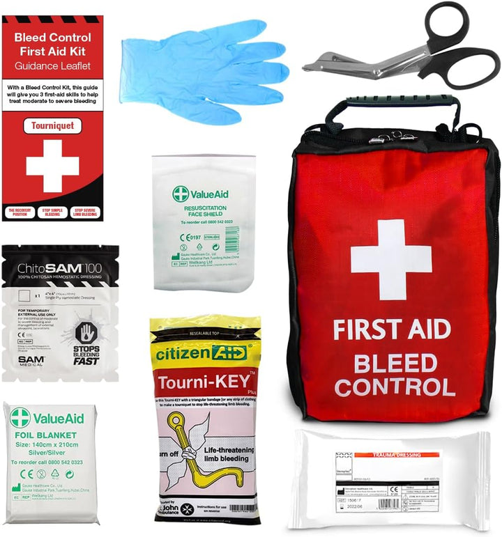 Bleed Control Kit - Enhanced with Tourni-Key - Soft Case