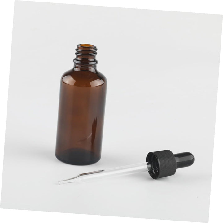 12Pcs Brown Glass Perfume Bottles for Women Essential Oil Storage with Dropper Compact Travel Refillable Aromatherapy Containers Stylish Retro Design for Sample and Daily Use