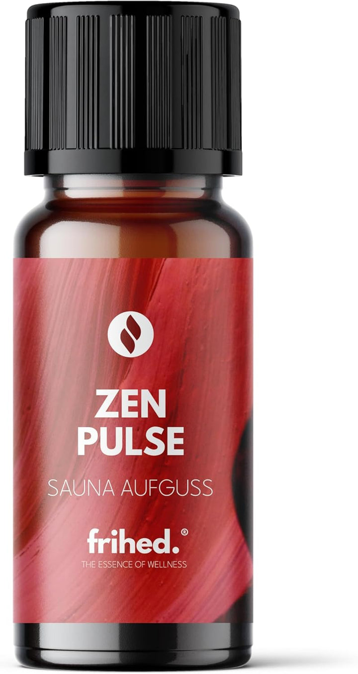 Frihed. Sauna Infusion Mini - Highly Concentrated Sauna Oil - Sample Size - Long-Lasting Fragrance - Made in Lüneburg - 10 Ml Glass Bottle (Pine, Mountain Pine, Eucalyptus)