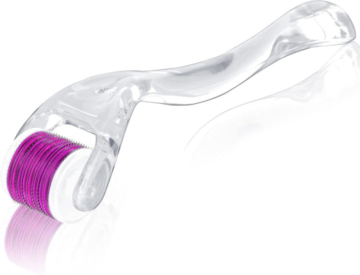 Derma Roller, 1Mm Microneedle Derma Roller for Men and Women, Professional Microneedling Derma Needling, Micro Needle Roller Facial Wrinkles Hair Loss Stretch Marks Hair Regrowth