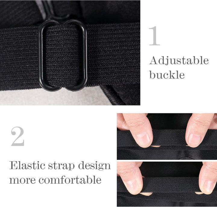 100% Silk Sleep Mask with Adjustable Strap,Comfortable and Super Soft Eye Mask Ultimate Sleeping Aid,Blindford Golden Moon