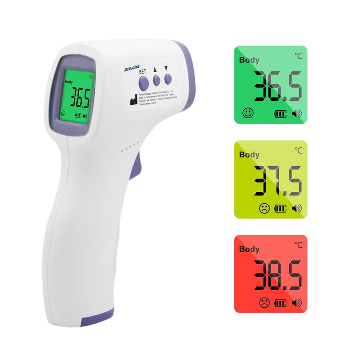 No Touch Forehead Thermometer for Adults and Kids Infrared Digital Thermometer Touchless Baby Thermometer Accurate Fast Readings for Home Use Family Healthcare Temperature Measurement