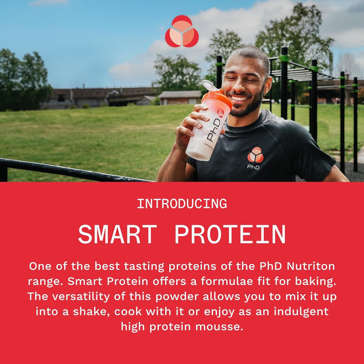 Smart Protein, Versatile Shake, Ideal for Shakes, Baking and Deserts, Chocolate Brownie Flavour, 17 Servings per 510 G Bag
