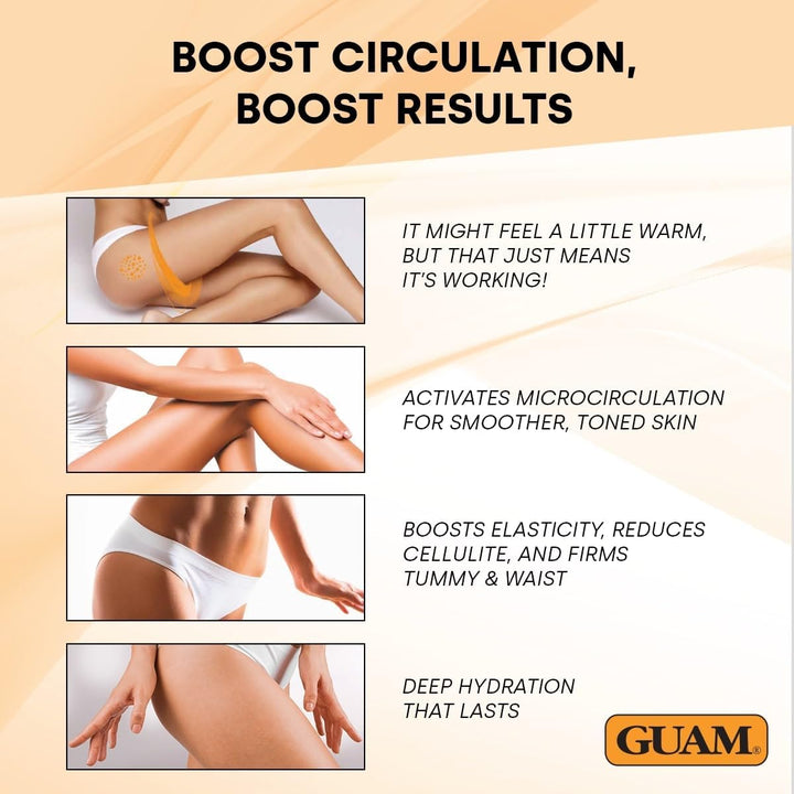 FIR anti Cellulite Seaweed Hot Body Mud - 1Kg Cellulite Remover for Flat Tummy & Waist - Belly Tightening Skin Firming Cream - INFRARED Body Warp Treatment - Boost Circulation, Improve Elasticity