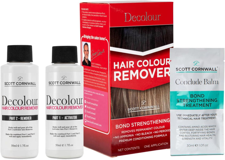 Decolour Hair Colour Remover for Dyed Hair Removes Unwanted Permanent Hair Colour