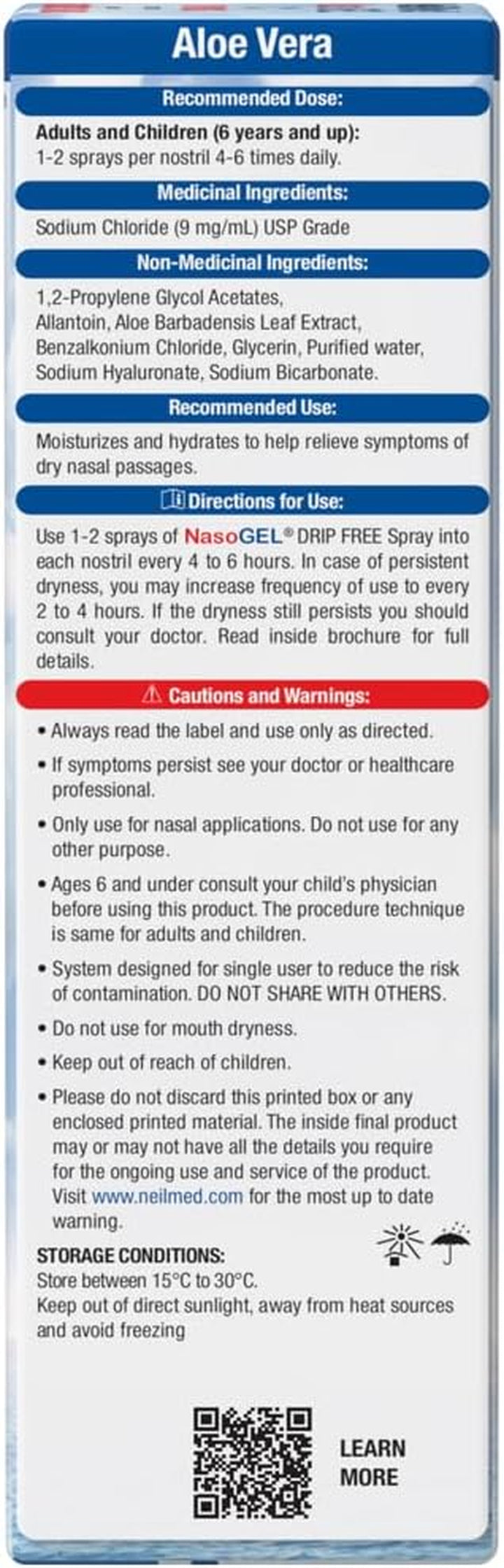 Nasogel Moisturizer for Dry Noses 30Ml