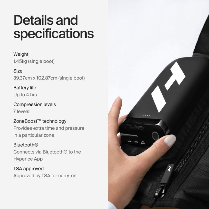 Normatec Premier - Standard Size - Cordless Recovery System with Patented Dynamic Compression Massage Technology