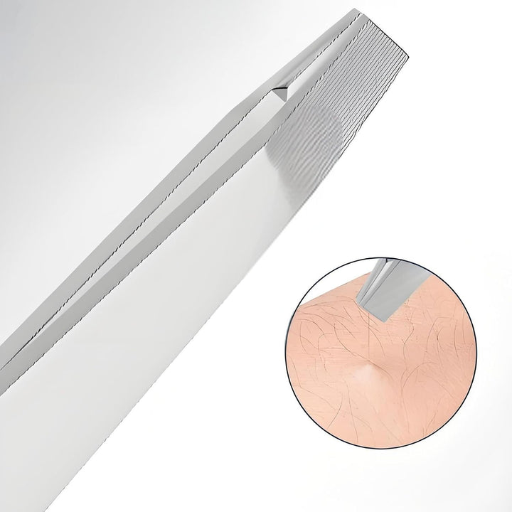 Professional Eyebrow Tweezers Set, Precision Stainless Steel for Hair Removal and Facial Grooming