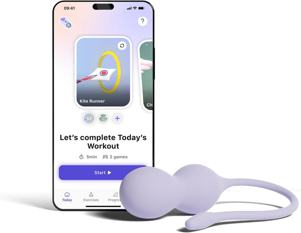 Care + | Pelvic Floor Trainer with App | Kegel Exerciser | Strengthen Your Pelvic Floor, Get Better Bladder Control, Stronger Pelvic Support and Faster Postnatal Recovery