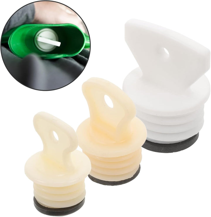 3Pcs Hot Water Bottle Lid Hot Water Bottle Replacement Plug Thermal Plug Bag Replacement Large Rubber Hand Warmer