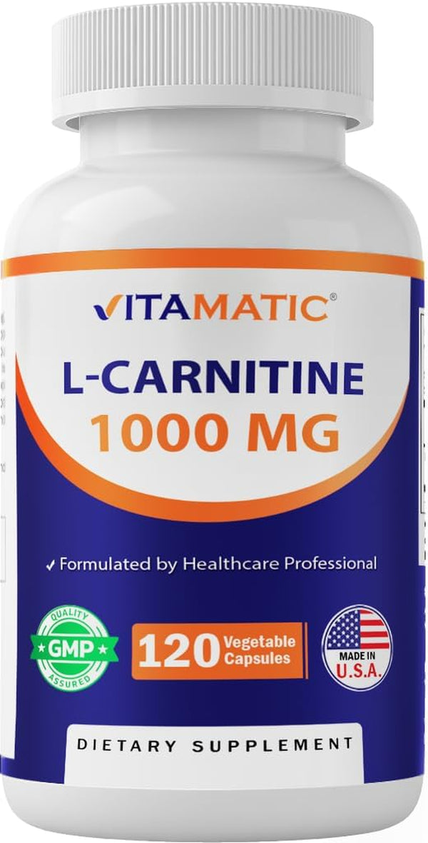 L-Carnitine Fumarate 1000 Mg - 120 Vegetable Capsules
