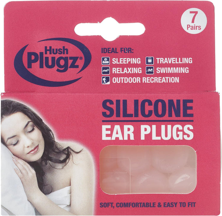 Silicone Earplugs X 3 Packs