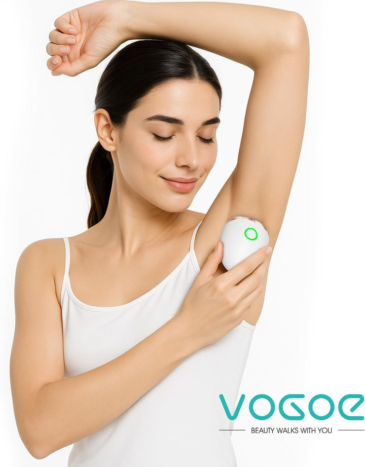 Electric Shaver for Women, Wet and Dry Rotary Razor, Hair Remover for Leg Face Lips Bikini Line, Rechargeable Waterproof and Cordless Trimmer Egg Shape ES300 (Gold)